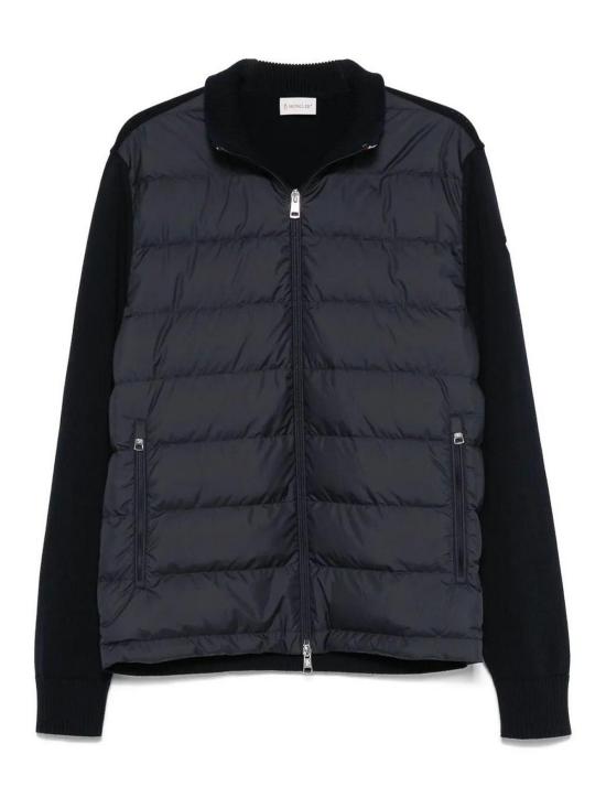 25FW 몽클레어 패딩 집업 코튼 가디건 K20919B00003M1367776 Blue