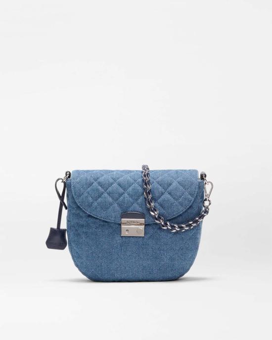  엠지 월리스 크로스백 Mz Wallace Crosby Lock Saddle Crossbody