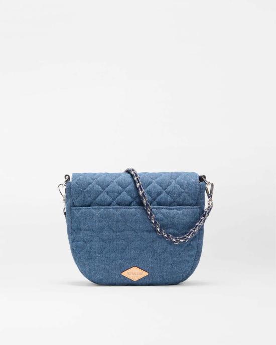  엠지 월리스 크로스백 Mz Wallace Crosby Lock Saddle Crossbody - MZ WALLACE