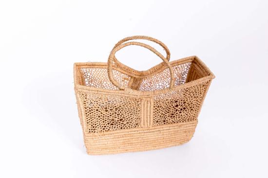  Founders & Followers 토트백 창립자 및 추종자 직사각형 상자 등나무  갈색 - OTHER BRANDS