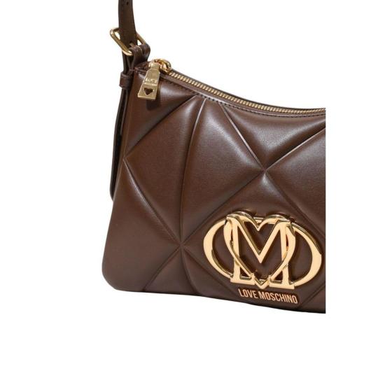  모스키노 숄더백 러브  보르사 PU 엠보싱 JC4032 PP1 핸드백 브라운 - MOSCHINO