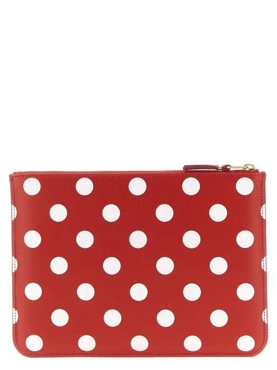  꼼데가르송 남성지갑 Comme Des Garçons 클래식 폴카 도트 지갑 - COMME DES GARCONS