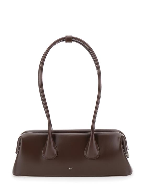 26FW 오소이 숄더백 25SB01018002CHOCOBROWN Black
