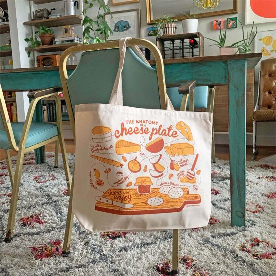  The Neighborgoods 토트백 네이버굿즈 치즈 플레이트 - OTHER BRANDS