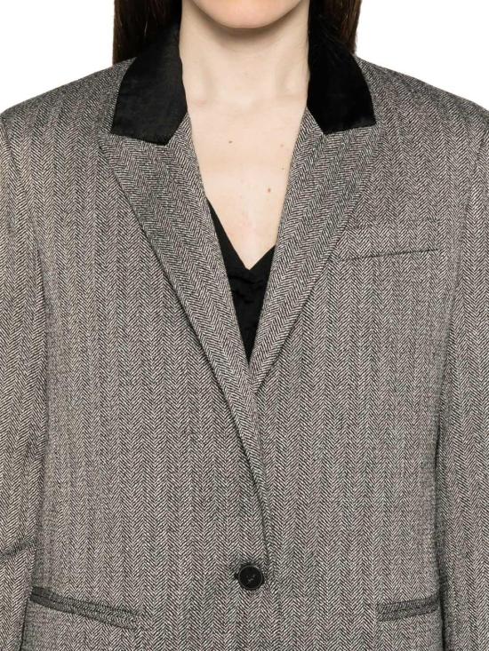 26FW 포르테포르테 수트 자켓 15017MYJACKETNERO GREY - FORTE FORTE