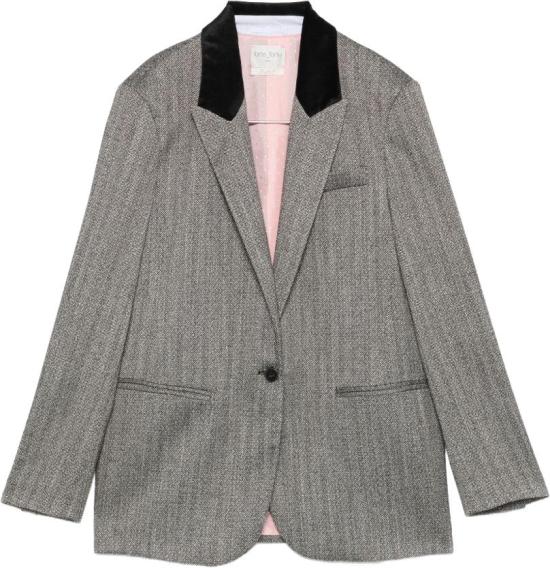 26FW 포르테포르테 수트 자켓 15017MYJACKETNERO GREY