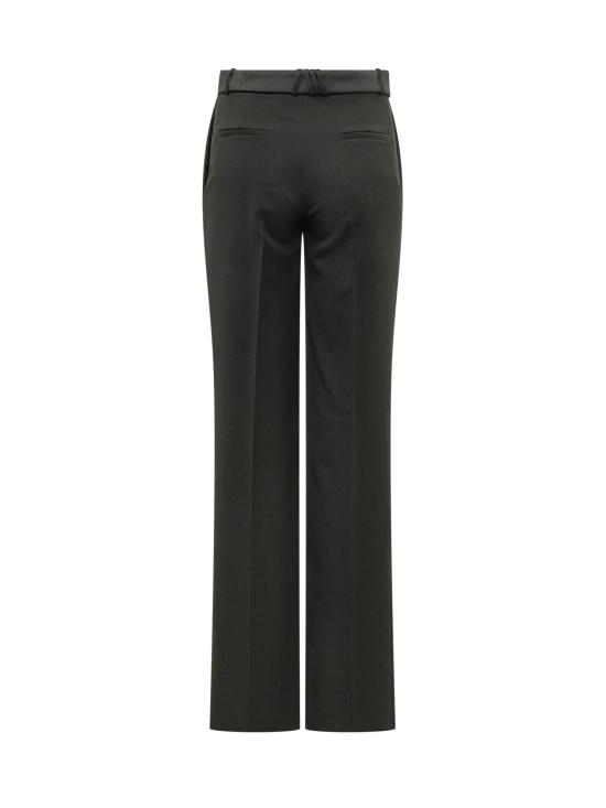 26FW 디 아티코 스트레이트 팬츠 261WCP00308WWW065AA 100 BLACK - THE ATTICO