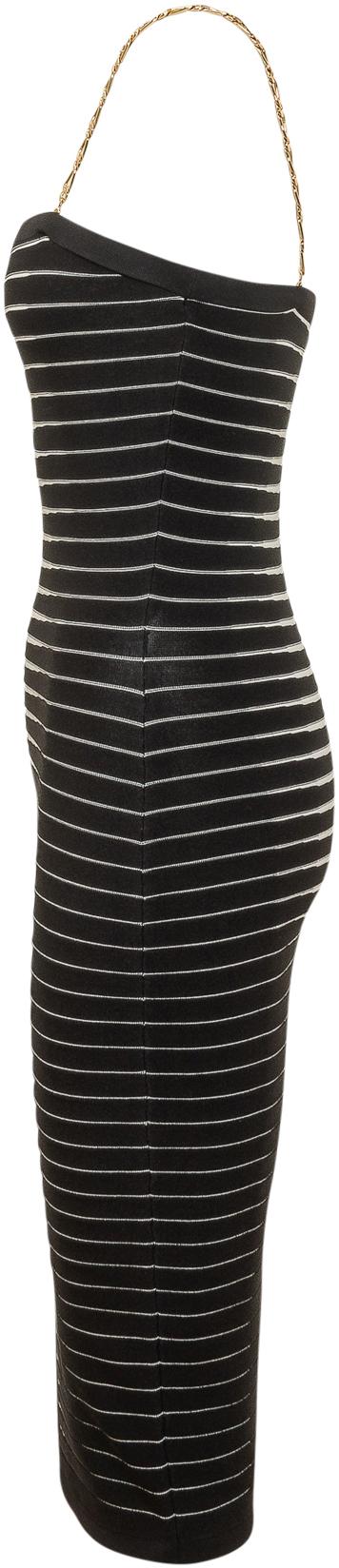 26SS 엘리자베타프랜치 롱 원피스 AM99S61E2685 BLACK - ELISABETTA FRANCHI