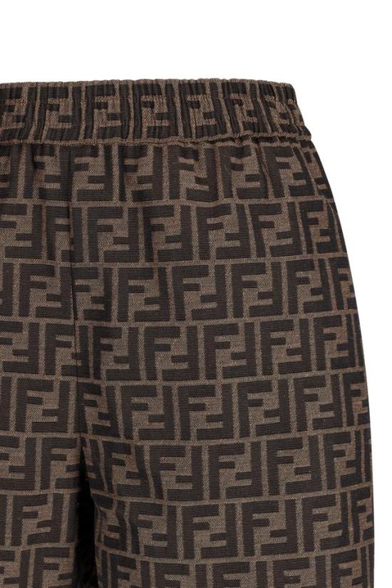 26FW 펜디 캔버스 반바지 FR6259A5W3 BROWN - FENDI
