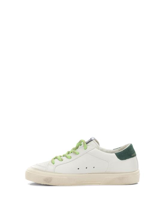 26FW [키즈] 골든구스 스니커즈 GYF00496F00867010349 Green - GOLDEN GOOSE