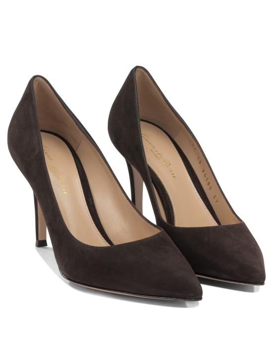 26FW 지안비토로시 힐/펌프스 G2458085RICCAMMOKA Brown - GIANVITO ROSSI