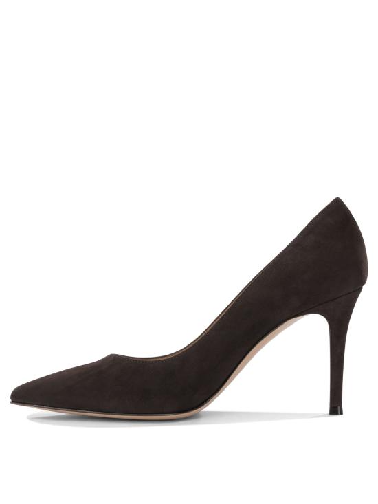26FW 지안비토로시 힐/펌프스 G2458085RICCAMMOKA Brown - GIANVITO ROSSI