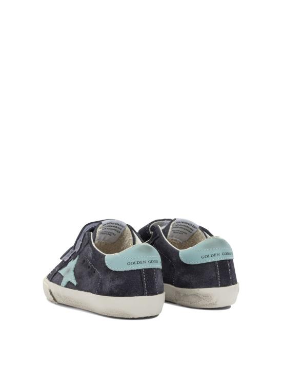 26FW [키즈] 골든구스 스니커즈 GJF00111F00864350889 Blue - GOLDEN GOOSE