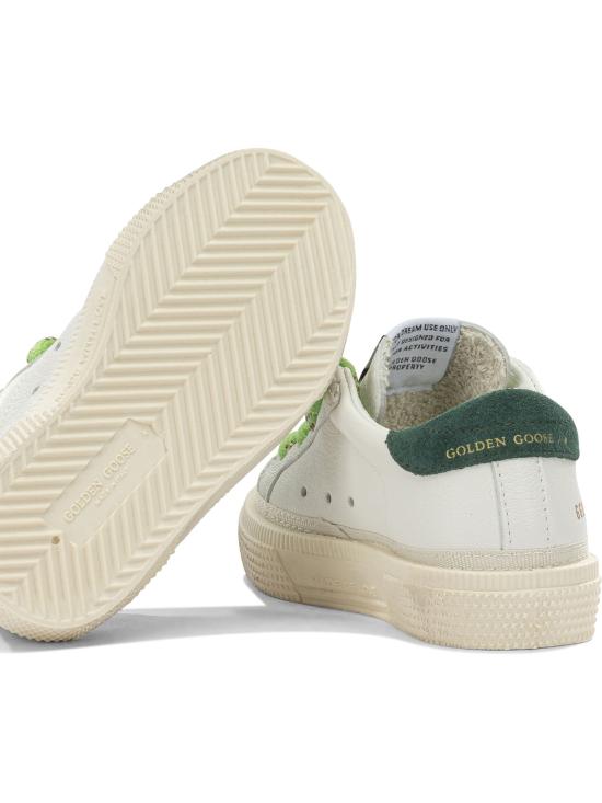 26FW [키즈] 골든구스 스니커즈 GJF00496F00867010349 Green - GOLDEN GOOSE