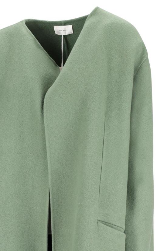 더로우 코트 7710W2548 GREEN - THE ROW