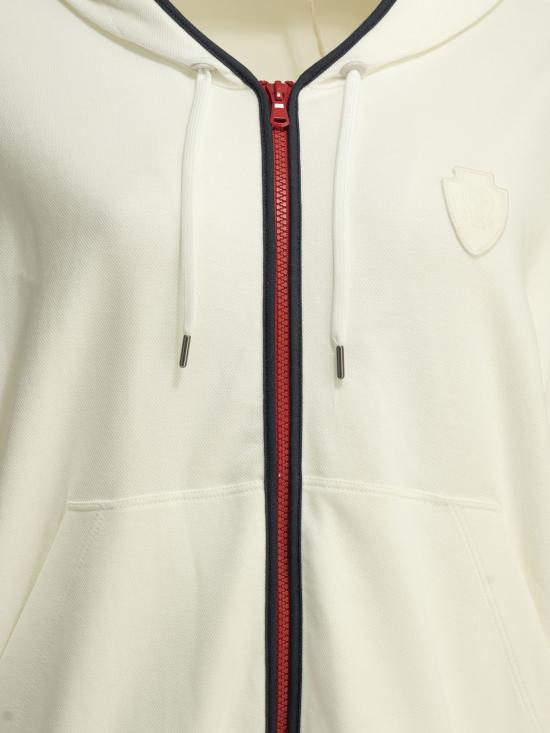 26SS 브루넬로 쿠치넬리 후드 티셔츠 MG927VT306C7220 X White - BRUNELLO CUCINELLI