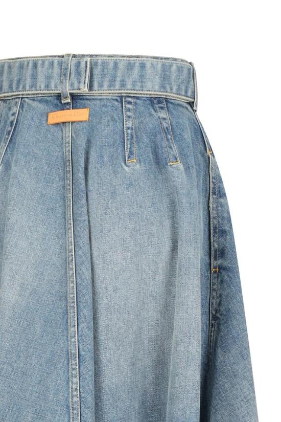 26SS 디올 데님 스커트 612J51A3153 - DIOR