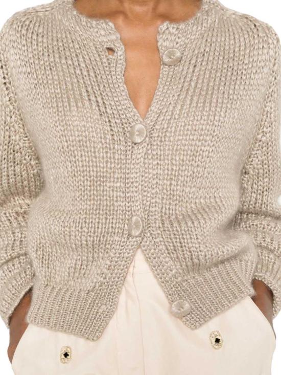 26FW 포르테포르테 니트웨어 15152MYKNITMANDORLA BEIGE - FORTE FORTE