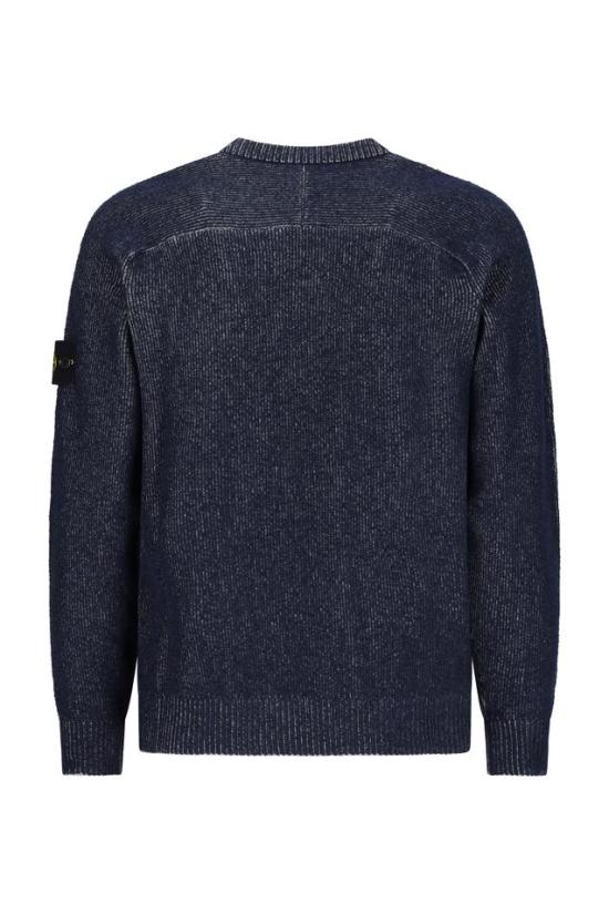 26SS 스톤 아일랜드 플래팅 립 코튼 부클 루즈핏 크루넥 점퍼 5100033S0N12 - STONE ISLAND
