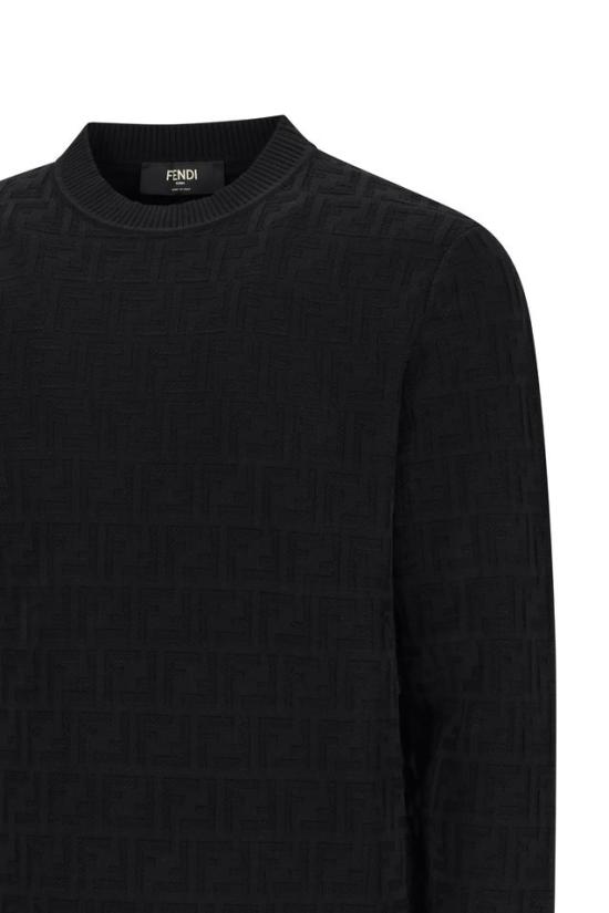 26FW 펜디 FF 코튼 니트 스웨터 FZX091AUW0 - FENDI