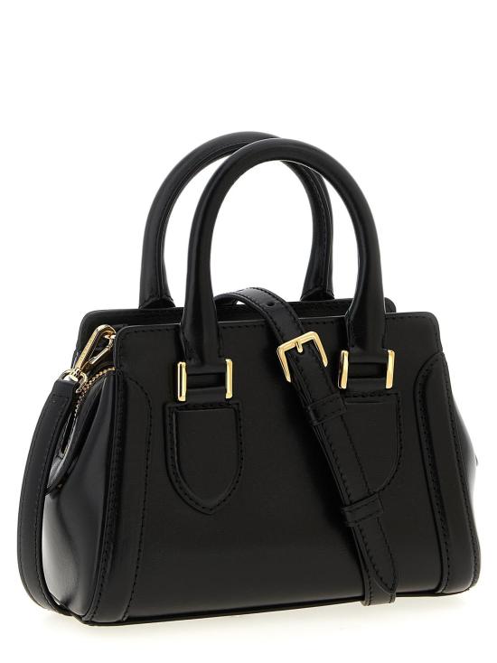  알렉산더 맥퀸 토트백 버디 미니 핸드백 블랙 - ALEXANDER MCQUEEN