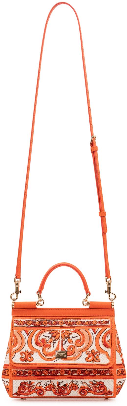 26FW 돌체앤가바나 토트백 BB6003BW05081166 ORANGE - DOLCE & GABBANA