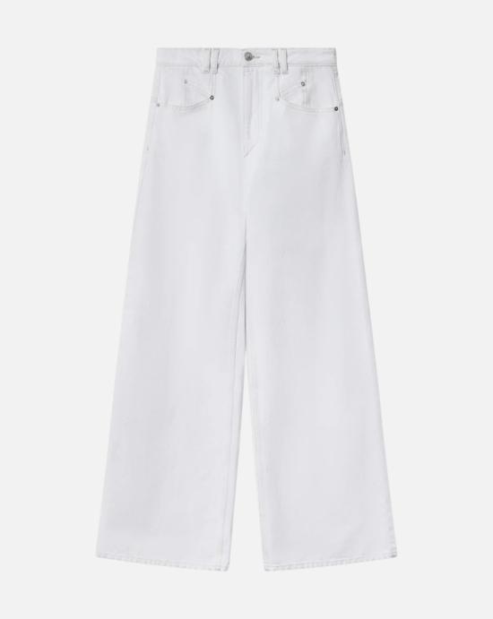 26FW 이자벨마랑 데님 팬츠 PA0052FB D1H02I20WH White