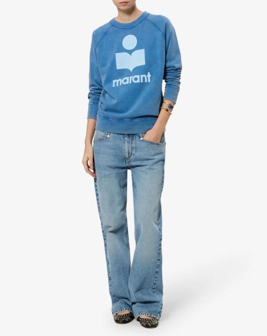 26FW 이자벨마랑 스웨터 SW0160FA D1M04EBULB Blue light blue - ISABEL MARANT