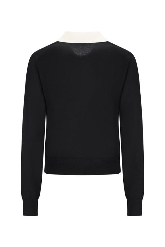 26FW 셀린느 파인 캐시미어 실크 폴로 스웨터 RX0FD0W27 - CELINE