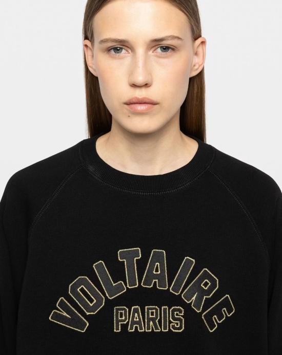 26FW 자딕앤볼테르 스웨터 JWSS01745 011 Black - ZADIG & VOLTAIRE