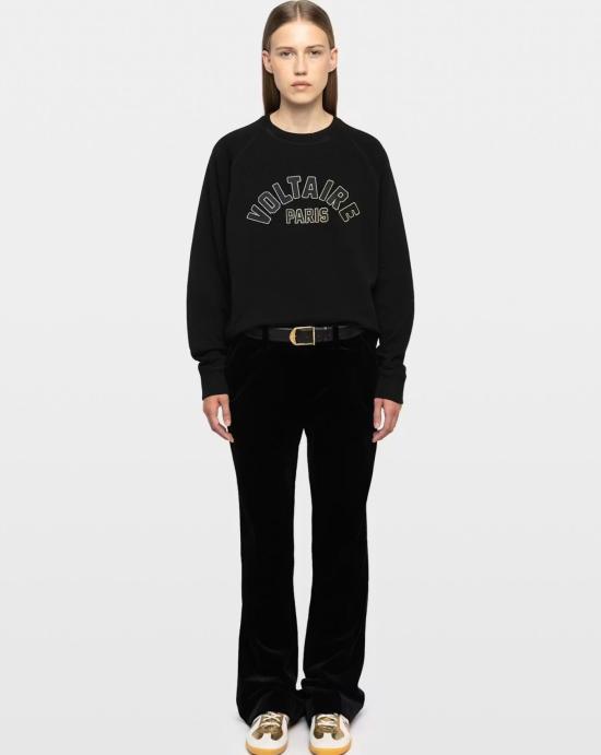 26FW 자딕앤볼테르 스웨터 JWSS01745 011 Black - ZADIG & VOLTAIRE