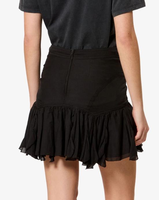 26FW 이자벨마랑 미디 스커트 JU0512FB B3J04E01BK Black - ISABEL MARANT