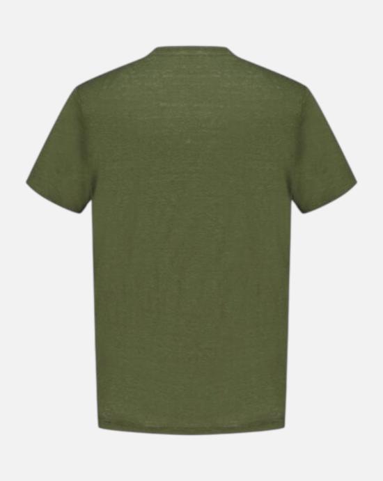 26FW 이자벨마랑 즈웰 로고 티셔츠 TS0001FB A1N10EKHGO Khaki gold - ISABEL MARANT