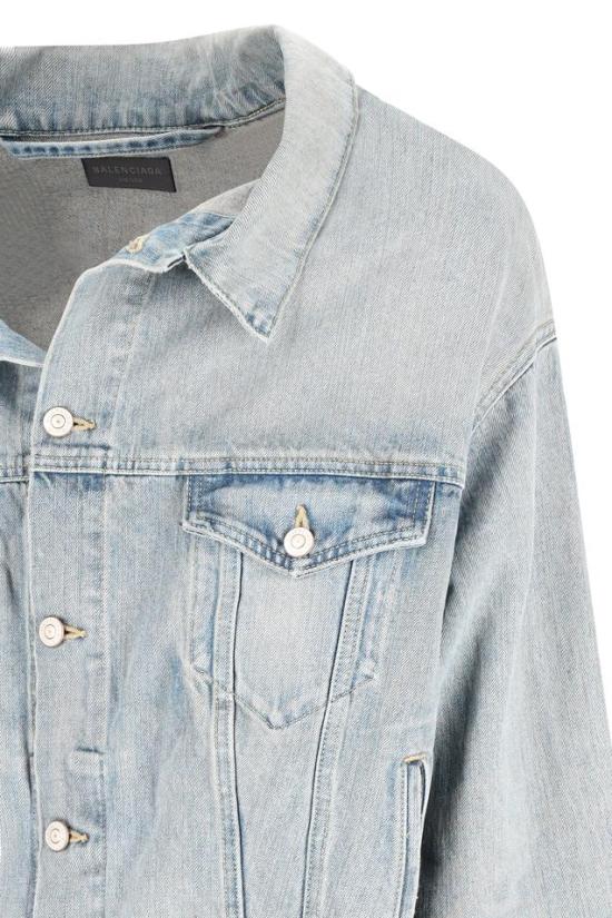 26SS 발렌시아가 데님 자켓 786638TQW55 BLUE - BALENCIAGA