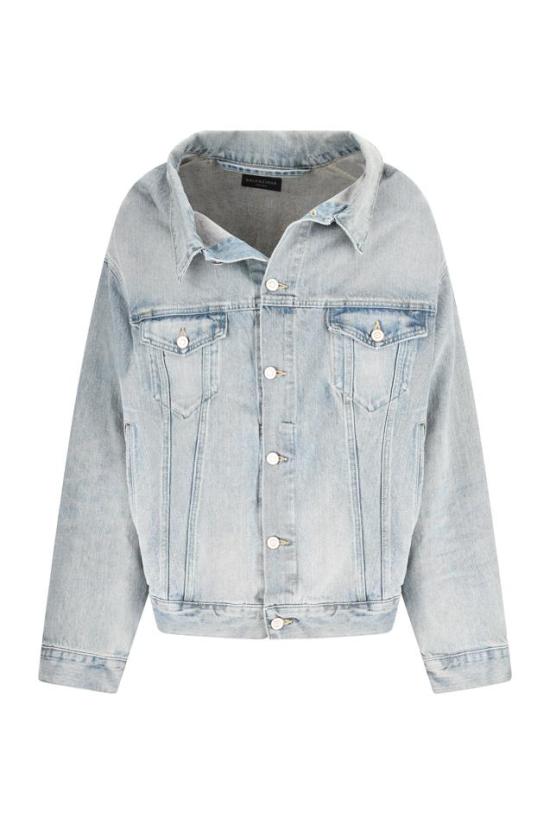 26SS 발렌시아가 데님 자켓 786638TQW55 BLUE