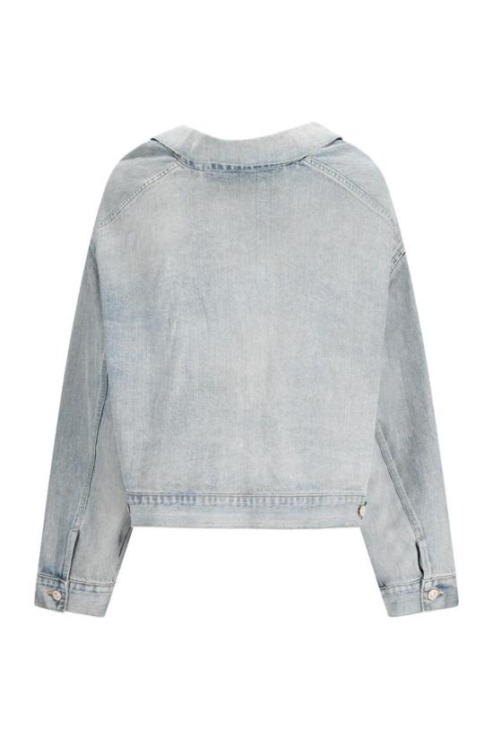 26SS 발렌시아가 데님 자켓 786638TQW55 BLUE - BALENCIAGA