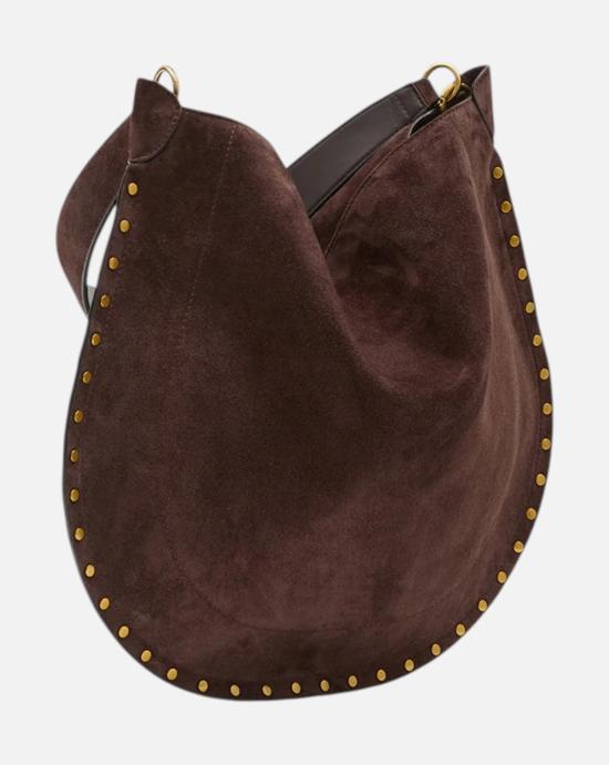  이자벨마랑 OSKAN 오스칸 문 숄더백 PP0200FA B2C03M50CF Coffee - ISABEL MARANT