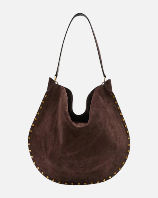  이자벨마랑 OSKAN 오스칸 문 숄더백 PP0200FA B2C03M50CF Coffee - ISABEL MARANT