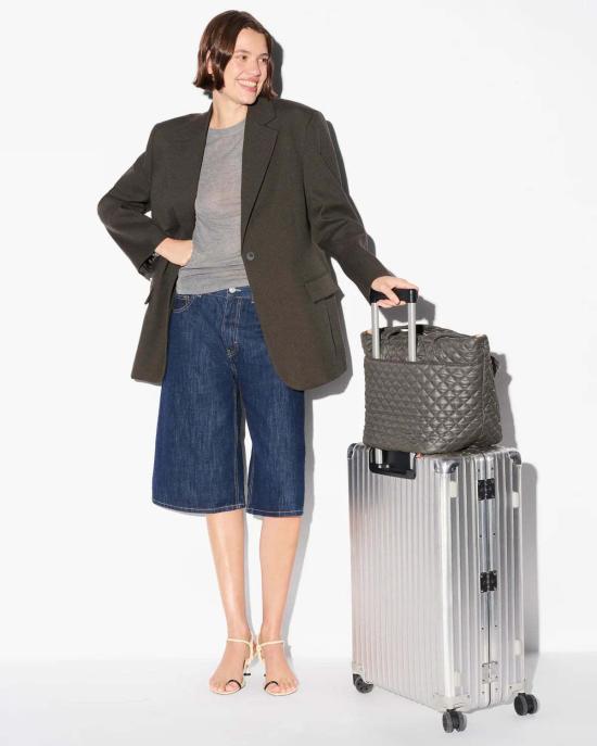  엠지 월리스 토트백 Mz Wallace Medium Metro Tote Deluxe - MZ WALLACE