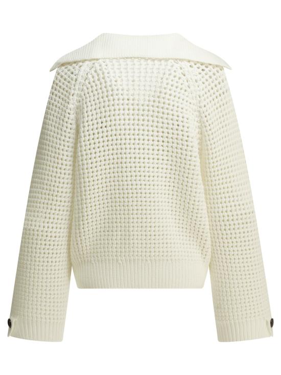 26SS 브루넬로 쿠치넬리 스웨터 M89302602C2723 X White - BRUNELLO CUCINELLI