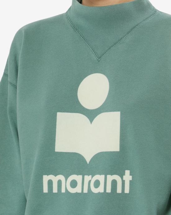 26FW 이자벨마랑 모비 스웨트셔츠 SW0003FA D1M04ESEEC Sage ecru - ISABEL MARANT