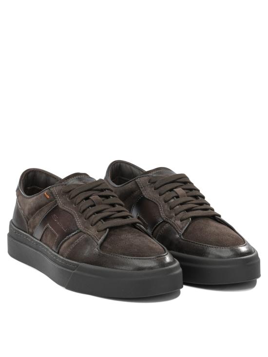 26FW 산토니 스니커즈 MBGT22221SMOTGEUT50T50 Brown - SANTONI
