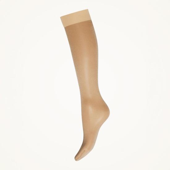  월포드 양말 울포드 새틴 터치 니하이 부츠 - WOLFORD