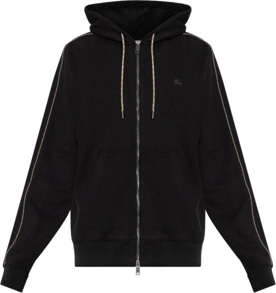 26FW 버버리 후드 티셔츠 8130512A1189 BLACK