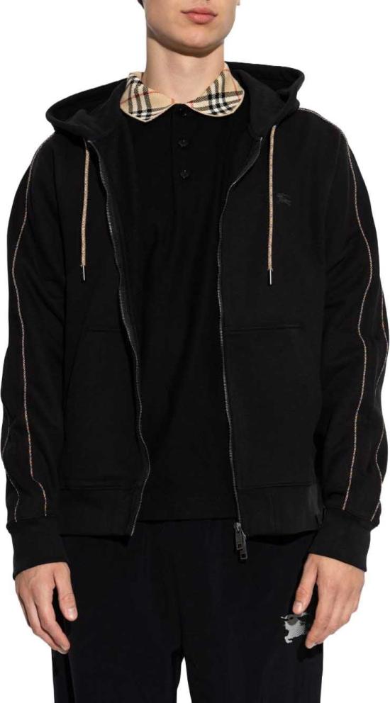 26FW 버버리 후드 티셔츠 8130512A1189 BLACK - BURBERRY