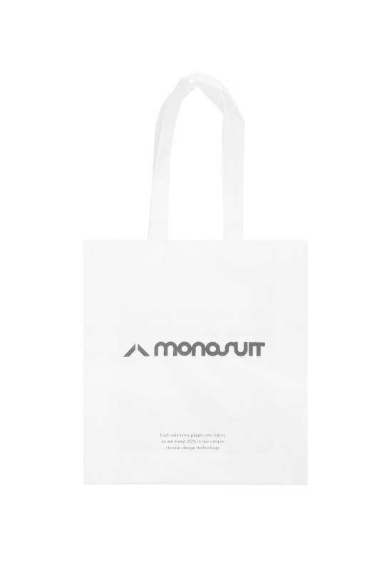  모노수트 토트백 쇼퍼백 화이트