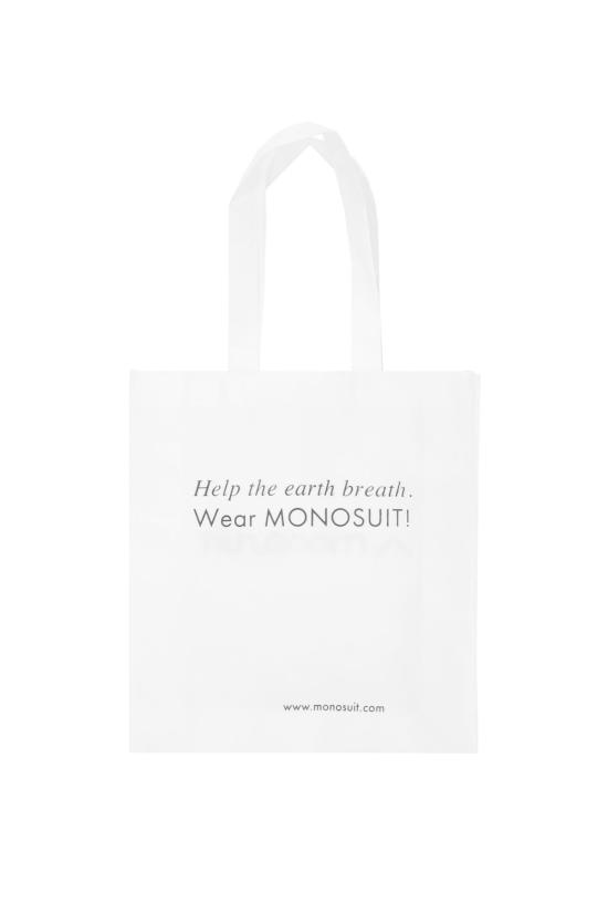  모노수트 토트백 쇼퍼백 화이트 - MONOSUIT