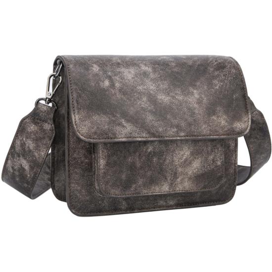  비스크 크로스백 Hvisk Cayman Pocket Soft Structure Bag Aged Brown - HVISK