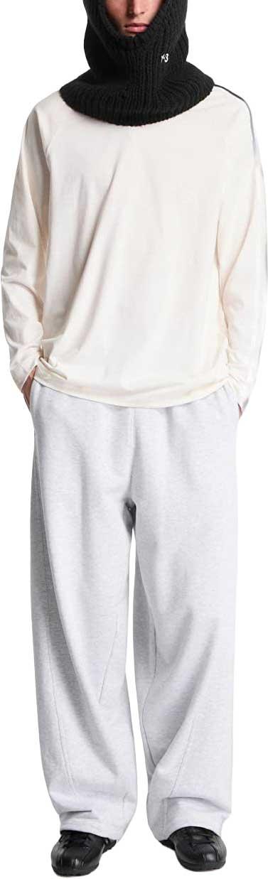 26FW 와이쓰리 긴팔 티셔츠 KU2195CWHITE - Y-3