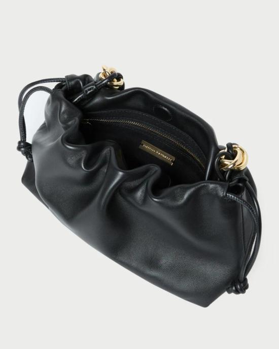  로플러랜달 숄더백 로플러 랜달 키리 멀티 링 덤플링 파우치 숄더백 블랙 - LOEFFLER RANDALL